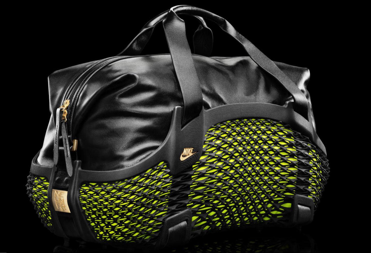 3D printed sports bag - Nike 3D printed sports bag