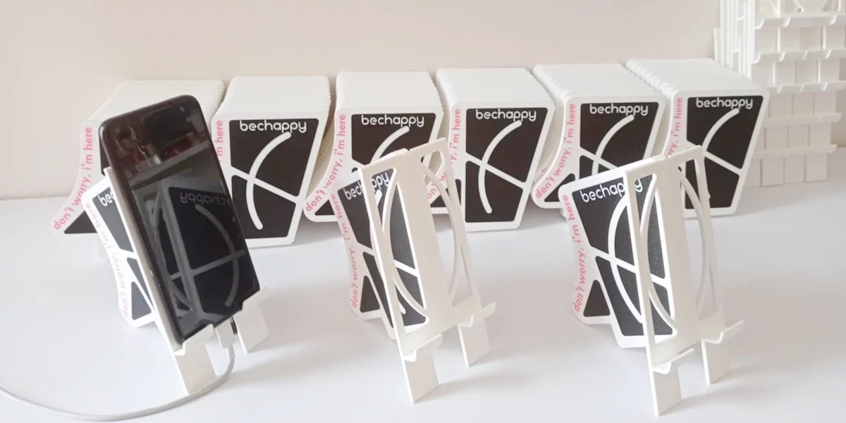 Custom phone holders with company logo custom corporate desk phone holders