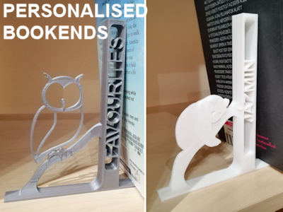 Bookends - 3D printed products