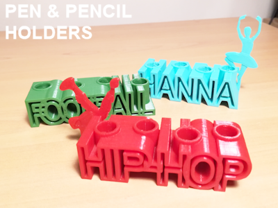Pencil holders - 3D printed products