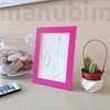 3D fénykép színes képkeretben LED világítással, 10x15 cm