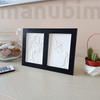 Picture 2/3 -Double 3D Photos in Frame (black) with LED light, 2 pcs 9x13 cm