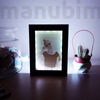 Picture 1/3 -3D Photo in Black Frame with LED light - Lithophane