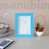 3D fénykép színes képkeretben LED világítással, 9x13 cm