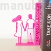 Picture 1/2 -Custom 3D printed gift - Romantic Bookend