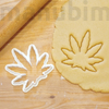Picture 1/2 -Custom Cannabis Leaf Shaped cookie cutter - 3D printed