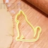 Picture 1/2 -Cat Cookie Cutter - 3D printed gift