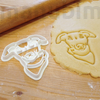 Picture 2/2 -Dog Face cookie cutter
