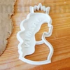 Kép 1/2 - Princess Cookie Cutter with Custom Text - 3D printed