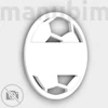 Soccer door plate unique