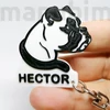 Kép 1/2 - Custom 3D Printed Gift - Dog Keychain with Name