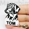 Custom 3D Printed Gift - Dog Keychain with Name