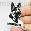 Kép 1/2 - Custom 3D Printed Gift - Dog Keychain with Name
