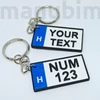 License Plate Keychain - custom