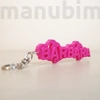Picture 1/2 -Custom 3D Printed Gift - Name Keychain with Hearts