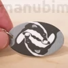 Badger Pair Keychain