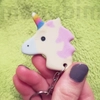 Picture 1/2 -Unicorn keychain cream 3D printed
