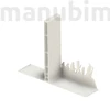 Custom 3D Printed Bookend, pair - 180x228x50 mm (2 pcs) - PLA