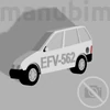 Egyedi Suzuki Swift kulcstartó - 3D nyomtatott