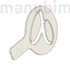Custom Company Logo, Cappuccino, Coffee Stencil, PLA, plastic, 60 mm