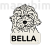 Picture 1/3 -Custom 3D Printed Gift - Dog Keychain with Name