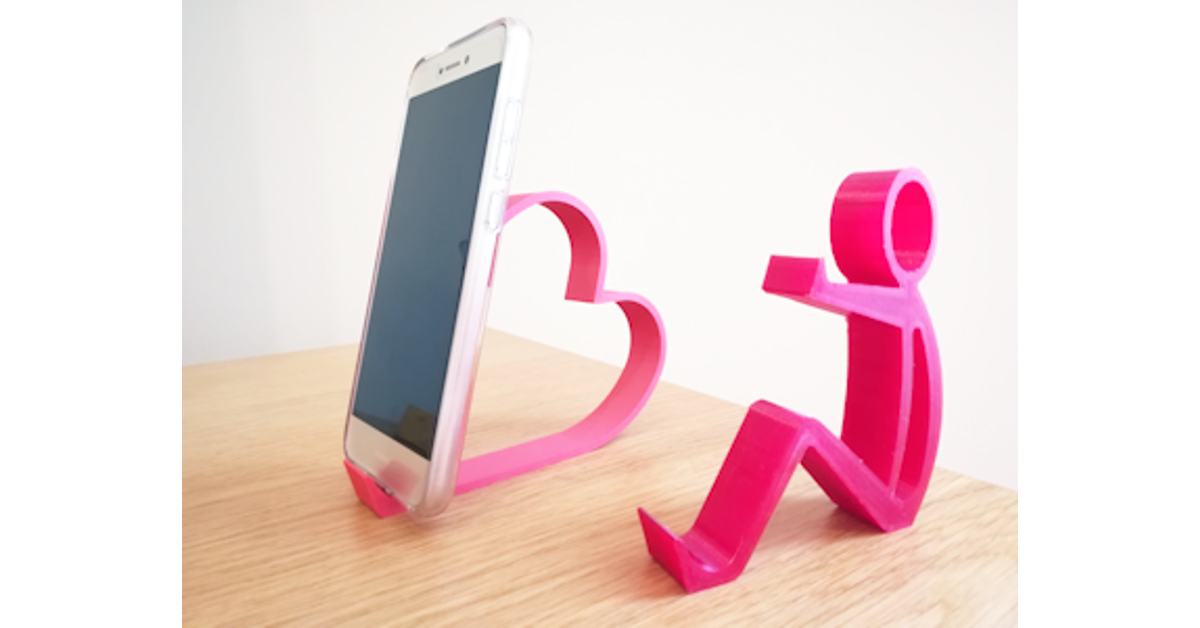 Creative Rabbit Shape Wooden Phone Holder Cute and Convenient Desktop Phone Holder