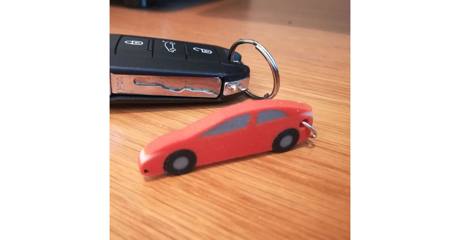 3D printed Honda Civic Type R Keychain - creative gift (DIY).