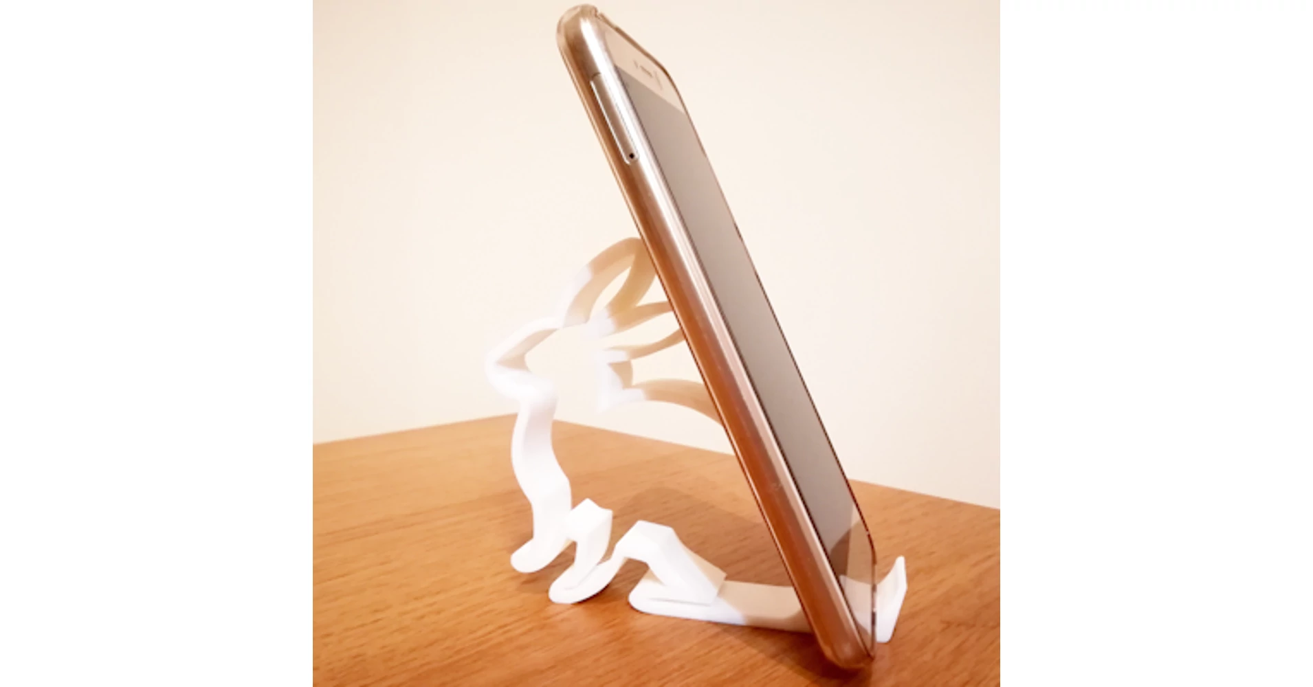 Bunny Phone Holder 3D printed gift