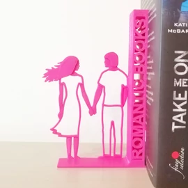 Custom 3D printed gift - Romantic Bookend