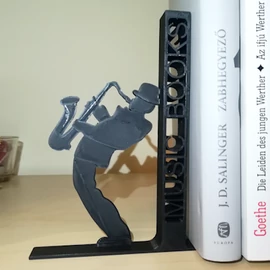 Saxophone Bookend - 3D printed