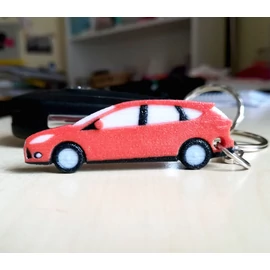 Egyedi 3D kulcstartó - Ford Focus