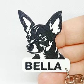 Csivava kulcstartó egyedi névvel