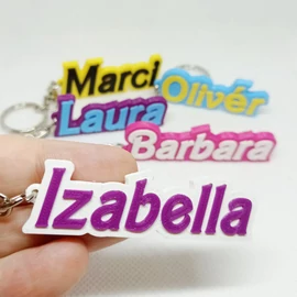 Name Keychain Fabulous - custom 3D printed