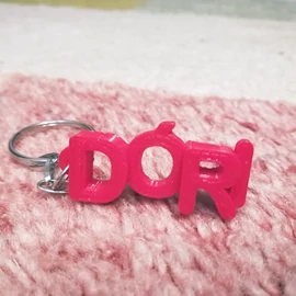 Keychain with name