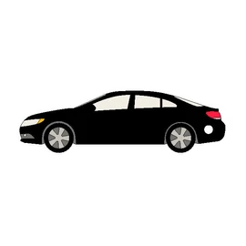 Egyedi autós kulcstartó "VW-CC" - (54x16x5 mm) - Multicolor, kompozit por