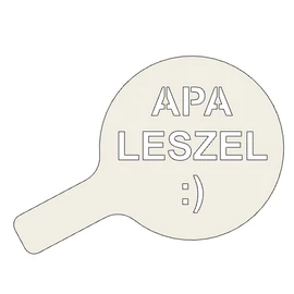 Custom Cappuccino Stencil