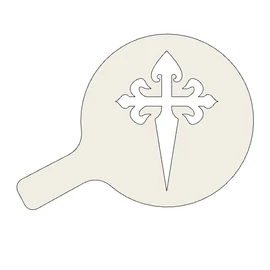 Custom Cappuccino Stencil