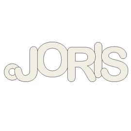 Custom Name Keychain - JORIS - PLA, plastic