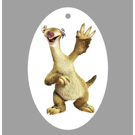 Custom Keychain "Figure-1" - (58x39x4 mm) - Multicolor - composite powder