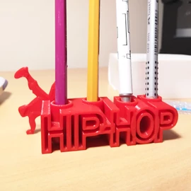 Hip-Hop Pen Holder - 3D printed