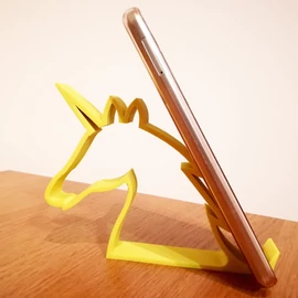 Unicorn Phone Holder - 3d printed product