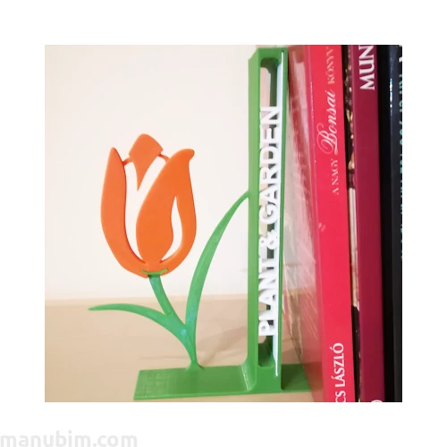 Flower Bookend - Custom 3D printed product