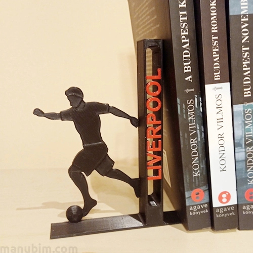 Footballer Bookend - 3D printed