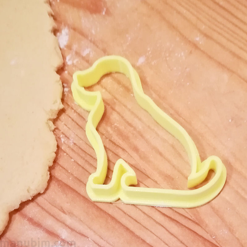 Dog Cookie Cutter - 3D printed