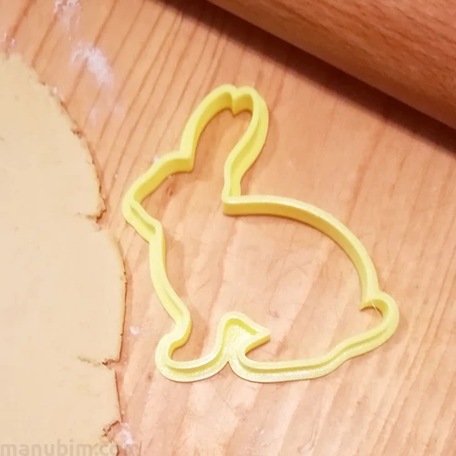 Rabbit Cookie Cutter - 3D printed gift