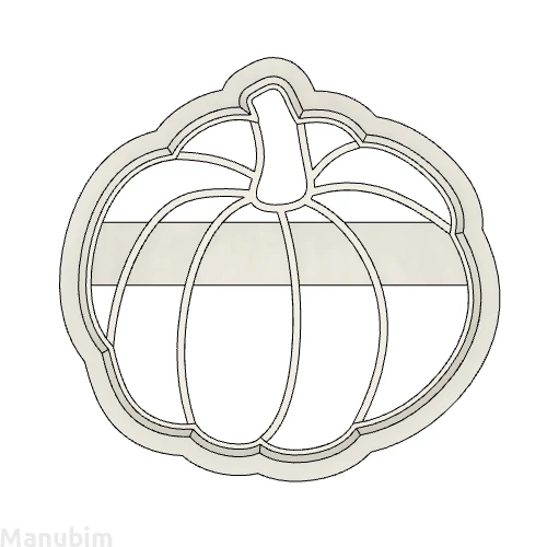 Pumpkin cookie cutter