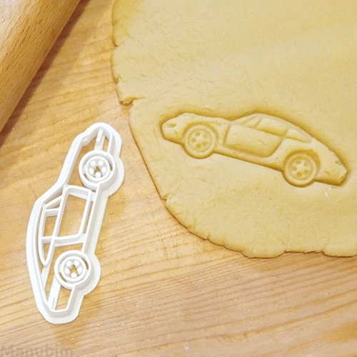 Sport autós sütikiszúró forma