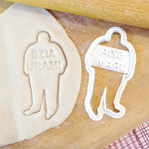 Szia Uram! mézeskalács forma