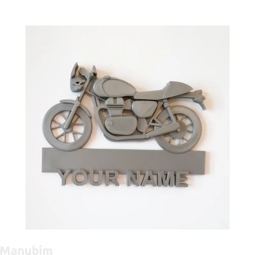 Motoros névtábla beltéri ajtóra