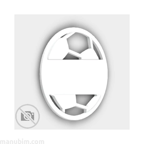 Soccer door plate unique